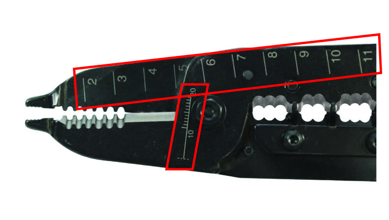 Core wire sheath dimensions can be measured in units of “mm”.